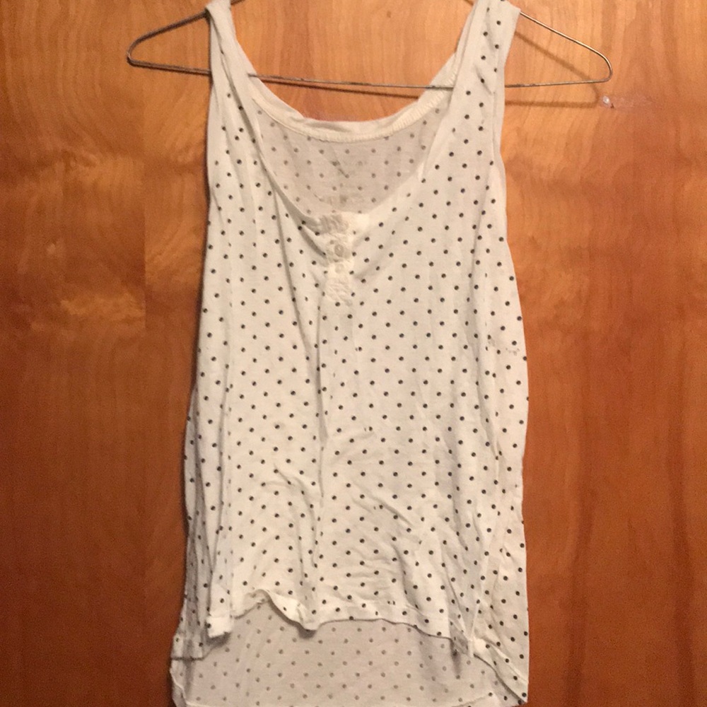 Polka dot tank top